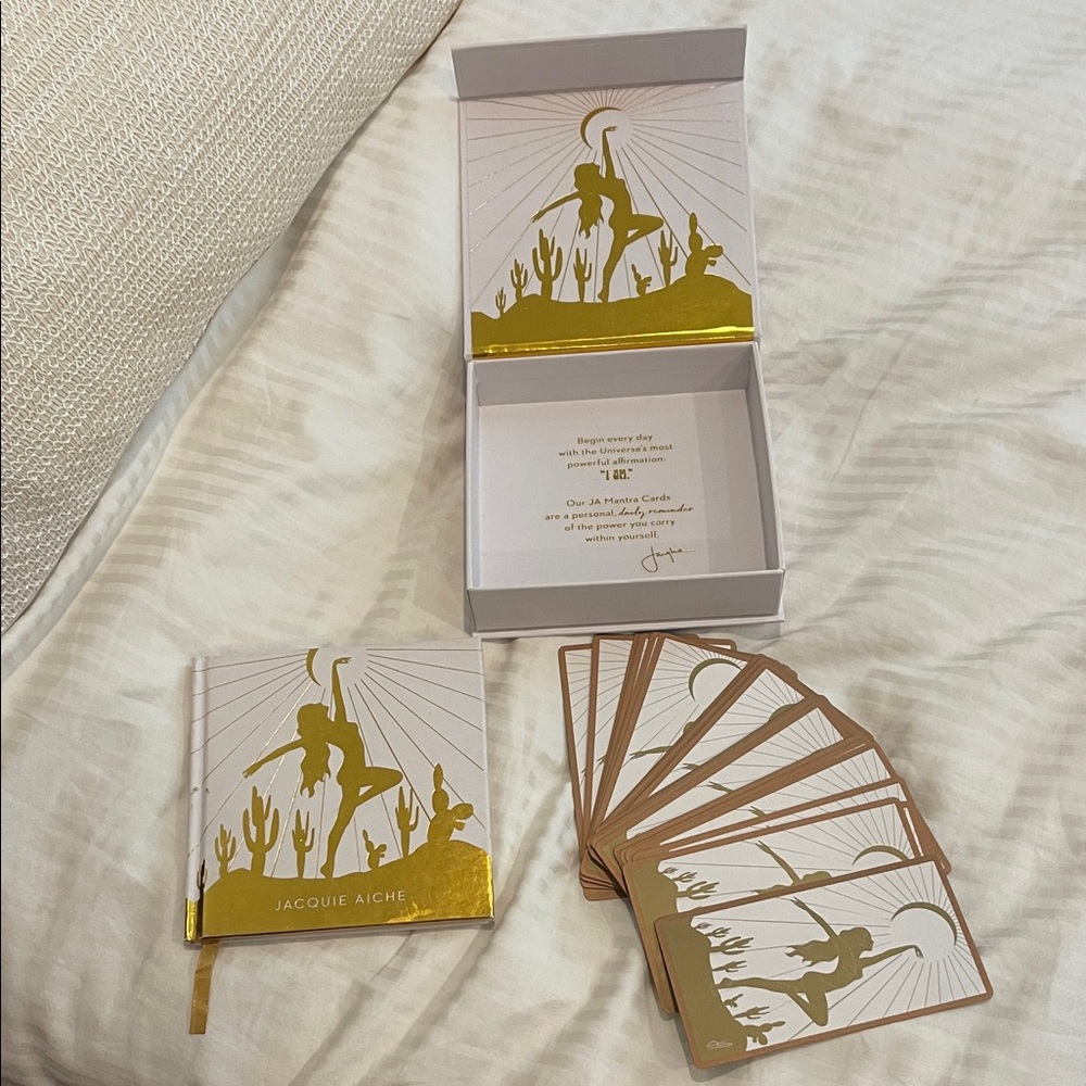Jacquie Aiche Gold and White Invitation Set